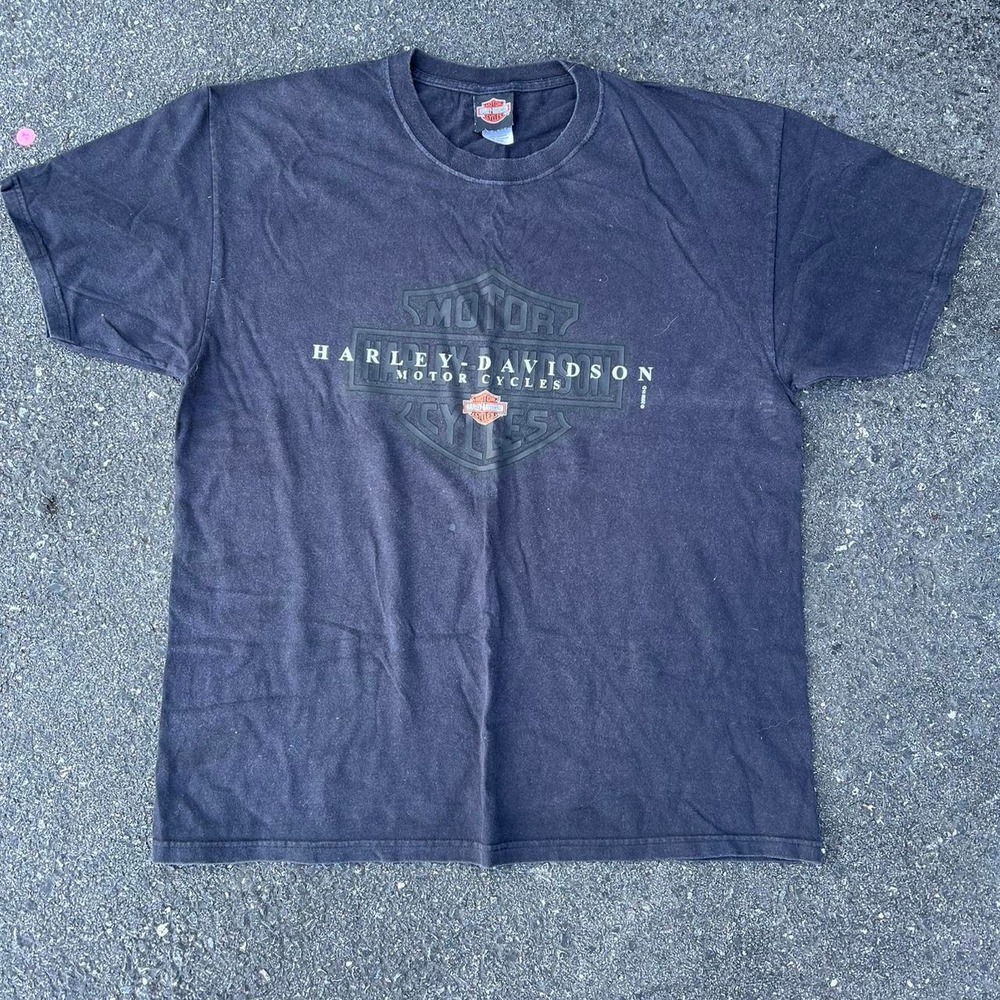 1990s Harley Davidson Graphic AOP shirt size XL